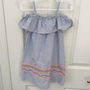 Limited Too Toddler Girl Ruffled Striped Sundress